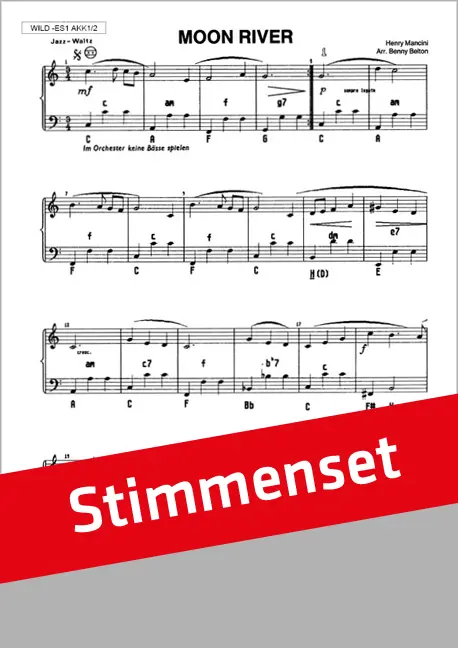 Moon River, Stimmen Set